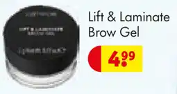 Kruidvat Lift & Laminate Brow Gel aanbieding