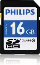 Bol.com Philips SD kaart 16GB - Class 10 - Ultra Speed - SD Card aanbieding