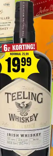Dirck 3 The teeling whiskey aanbieding