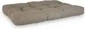 Bol.com PAZOON - Tuinkussen - Outdoor - 120 x 80cm - Taupe - Palletkussen aanbieding