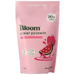 Holland & Barrett 2e product 50% korting | Bloom Clear Protein Collagen Strawberry Watermelon - 250g aanbieding