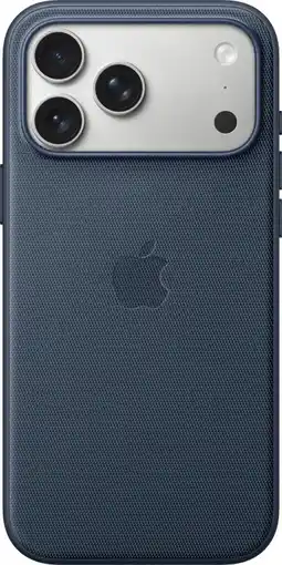 Coolblue Apple iPhone 17 Pro Max TechWoven Back Cover met MagSafe Blauw aanbieding