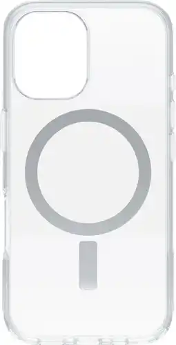 Coolblue OtterBox Symmetry Apple iPhone 16 Back Cover met MagSafe Magneet Transparant aanbieding