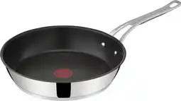 Bol.com Jamie Oliver by Tefal Cook's Classic - Koekenpan - Ø 28 cm - Inductie - RVS - Duurzaam aanbieding