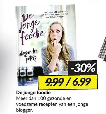 Boekenvoordeel De Jonge Foodie aanbieding