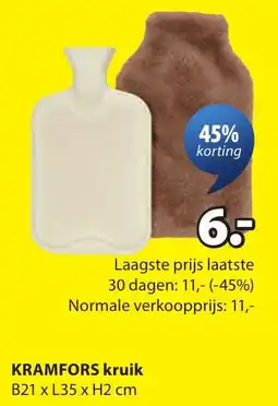 Jysk Kramfors kruik aanbieding