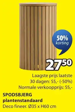 Jysk Spodsbjerg plantenstandaard aanbieding