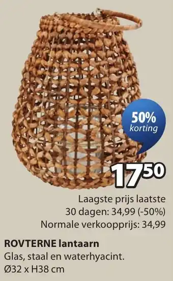 Jysk Rovterne lantaarn aanbieding