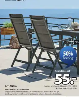 Jysk Jutlandia® Standenstoel aanbieding