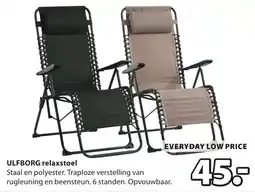 Jysk Ulfborg relaxstoel aanbieding