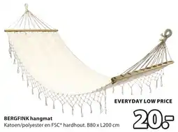 Jysk Bergfink hangmat aanbieding