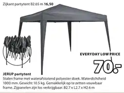 Jysk Jerup partytent aanbieding