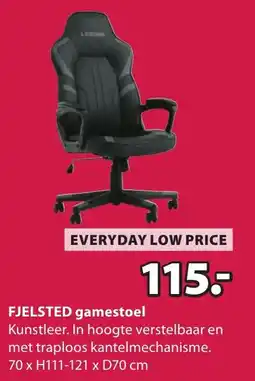 Jysk Fjelsted gamestoel aanbieding