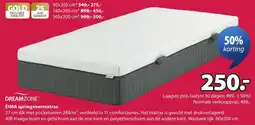 Jysk Dreamzone® eima springveermatras aanbieding