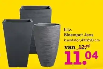 Leen Bakker bijv. Bloempot Jens aanbieding