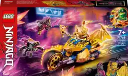 Bol.com LEGO NINJAGO Jay's gouden drakenmotor - 71768 aanbieding