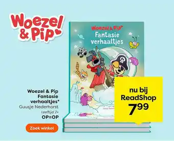 The Read Shop Woezel & Pip Fantasie Verhaaltjes Guusje Nederhorst aanbieding