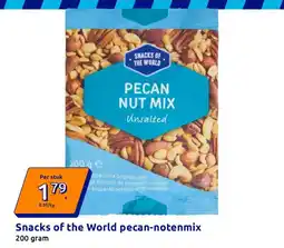 Action Snacks of the World pecan-notenmix aanbieding