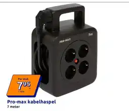 Action Pro-max kabelhaspel aanbieding