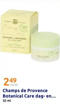 Action Champs de Provence Botanical Care dag- en nachtcrème aanbieding