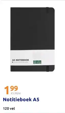 Action Notitieboek A5 aanbieding