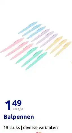 Action Balpennen aanbieding