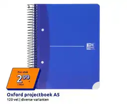 Action Oxford projectboek A5 aanbieding