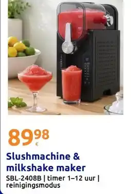 Action Slushmachine & milkshake maker aanbieding