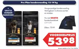 Huisdier Voordeelshop Pro Plan hondenvoeding 12-14 kg aanbieding