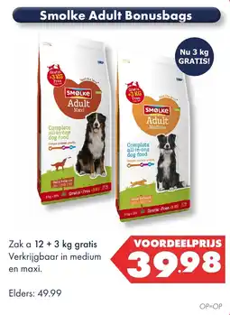 Huisdier Voordeelshop Smolke Adult Bonusbags aanbieding