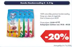 Huisdier Voordeelshop Renske Hondenvoeding 2-6.5 kg aanbieding