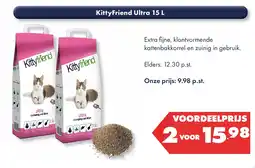 Huisdier Voordeelshop KittyFriend Ultra 15 l aanbieding