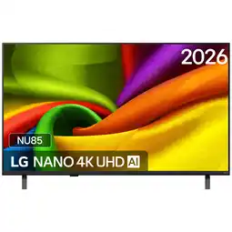 MediaMarkt LG Nano Uhd 43nu850b6la 2026 4k Smart - Ultra Hd Led-tv 43 Inch aanbieding