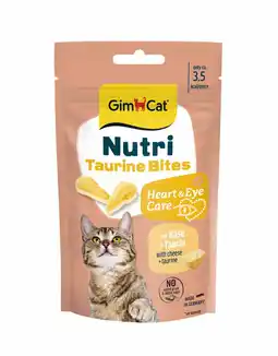 Pets Place Gimcat Nutri Malt Bites - Kattensnack - Malt 40 g aanbieding