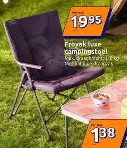 Action Froyak luxe campingstoel aanbieding