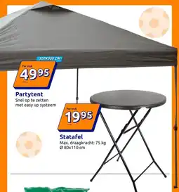 Action Partytent aanbieding