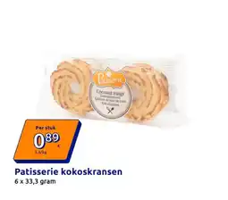 Action Patisserie kokoskransen aanbieding
