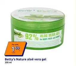 Action Betty's Nature aloë vera gel aanbieding