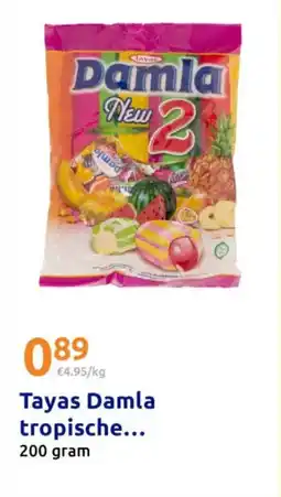 Action Tayas Damla tropische aanbieding