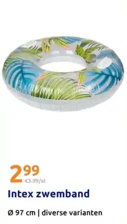 Action Intex zwemband aanbieding