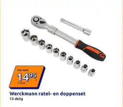 Action Werckmann ratel en doppenset aanbieding
