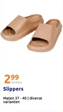 Action Slippers aanbieding