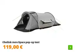 Obelink Obelink Aero Space pop-up tent aanbieding