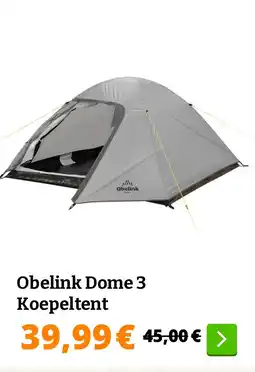 Obelink Obelink Dome 3 Koepeltent aanbieding