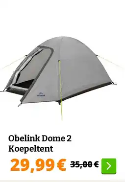 Obelink Obelink Dome 2 Koepeltent aanbieding