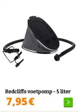 Obelink Redcliffs voetpomp - 5 liter aanbieding