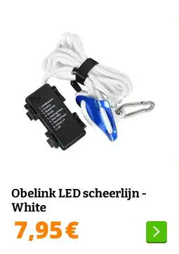 Obelink Obelink LED scheerlijn - White aanbieding