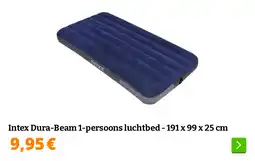 Obelink Intex Dura-Beam 1-persoons luchtbed - 191 x 99 x 25 cm aanbieding