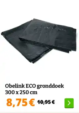 Obelink Obelink ECO gronddoek 300 x 250 cm aanbieding