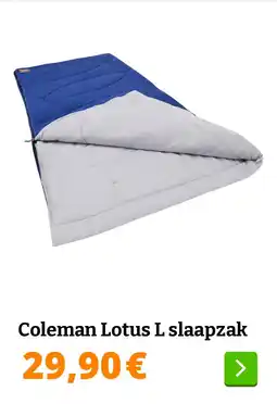 Obelink Coleman Lotus L slaapzak aanbieding